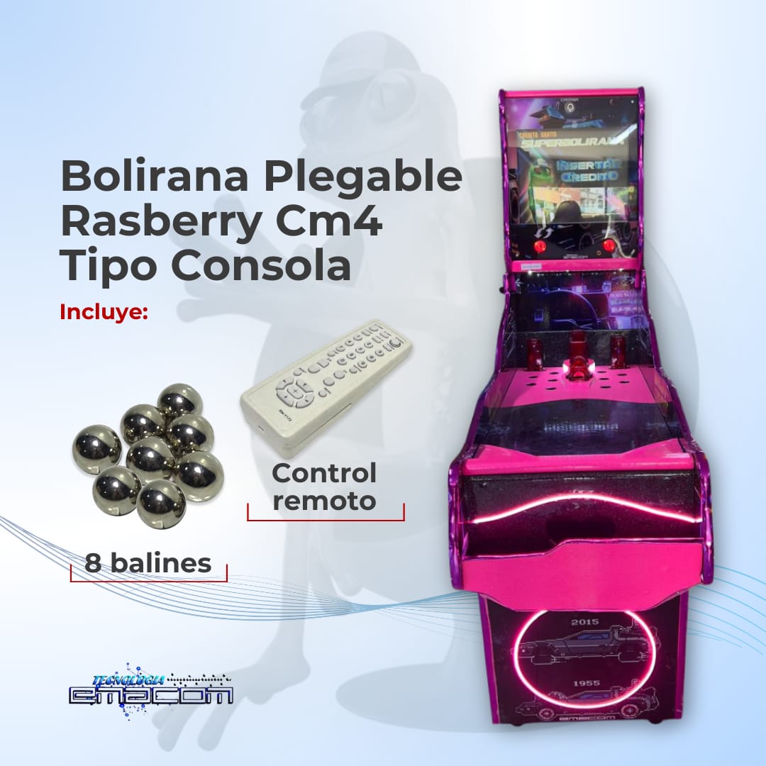 Bolirana Plegable Raspberry CM4 Tipo Consola - Imagen 2