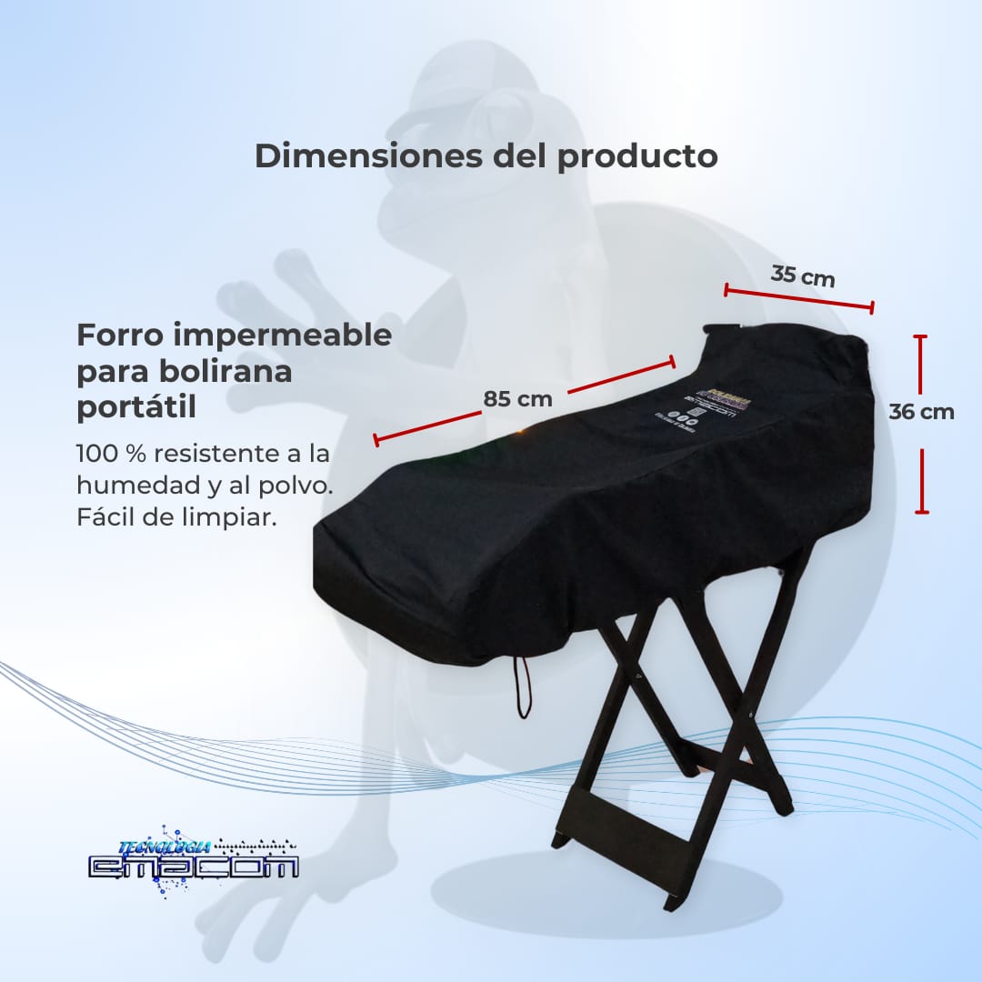Forro Impermeable para Bolirana Manual Portátil - Imagen 3