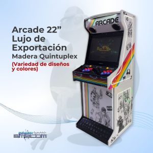 Arcade Lujo 22" Emacom Desarmable