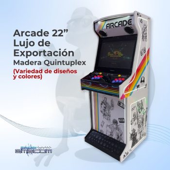 Arcade Lujo 22" Emacom Desarmable