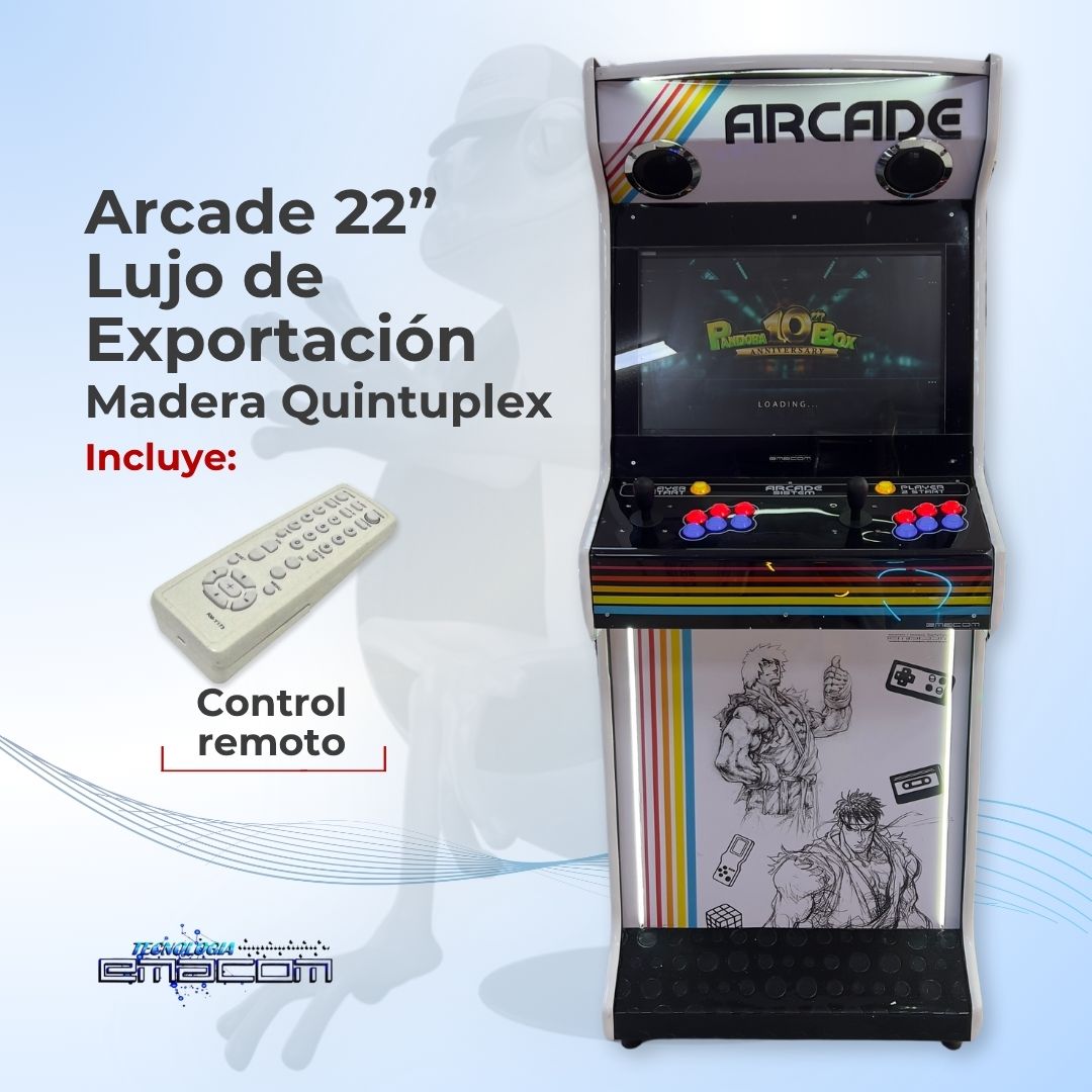 Arcade Lujo 22" Emacom Desarmable - Imagen 2