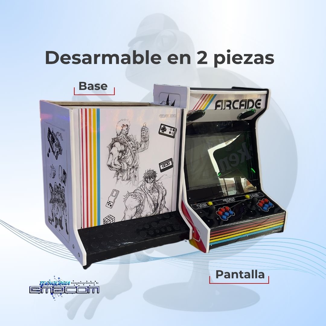 Arcade Lujo 22" Emacom Desarmable - Imagen 3