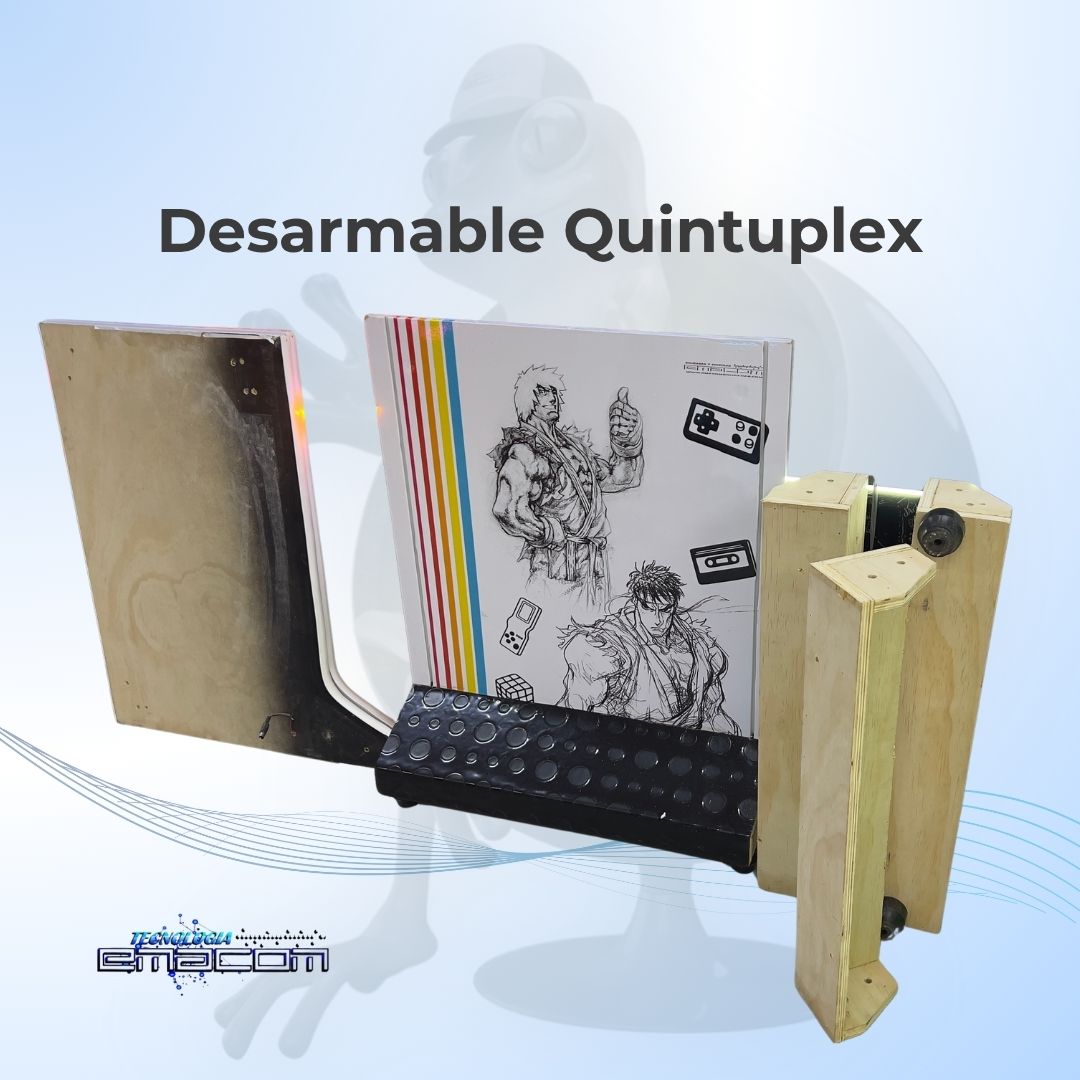 Arcade Lujo 22" Emacom Desarmable - Imagen 5