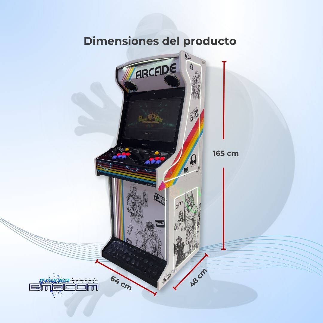 Arcade Lujo 22" Emacom Desarmable - Imagen 7
