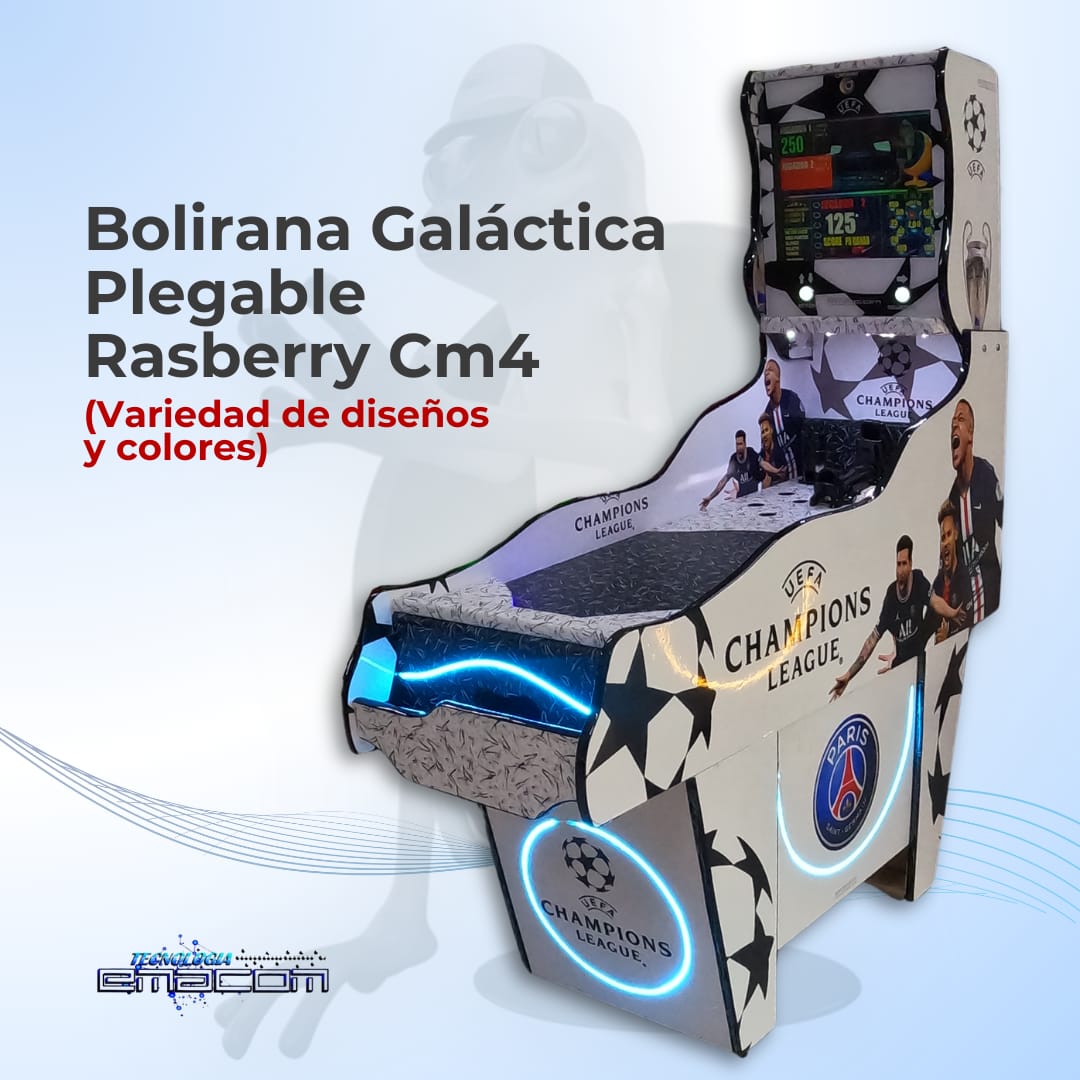 Bolirana Galáctica Plegable con Raspberry CM4