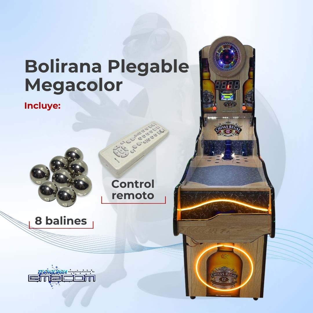 Bolirana Plegable Megacolor Emacom - Imagen 2
