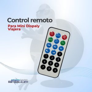 Control Remoto para Mini Display Viajera