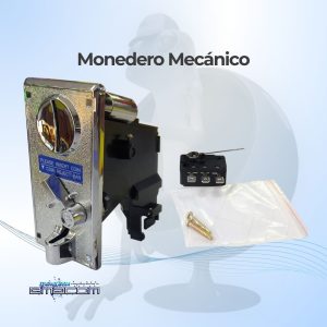 Monedero Mecánico para Máquinas de Juegos