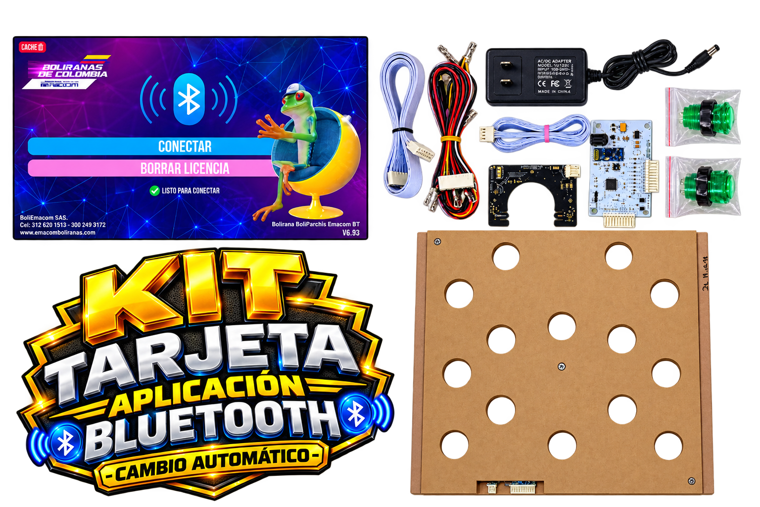 Kit Tarjeta Bluetooth Android Emacom